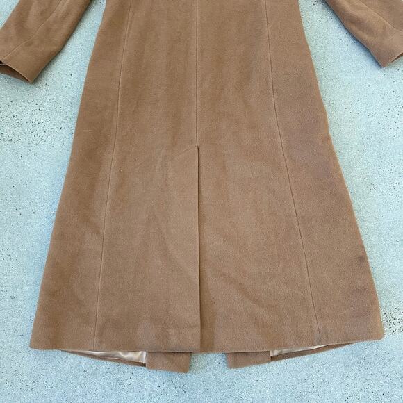 Fleurette Camel Wool Coat - Picture 6 of 8
